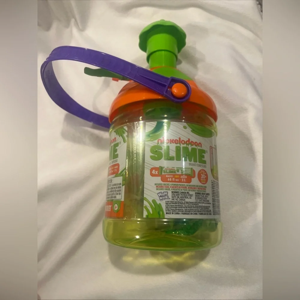 Nickelodeon Slime Balloon Bucket Fill & Fling Water Balloons Set New Kids Toy